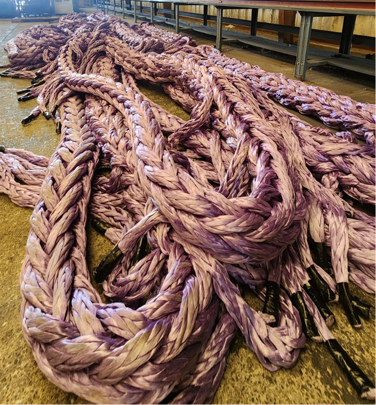 High-Performance HMPE Synthetic Rope Assemblies - DCL Mooring & Rigging