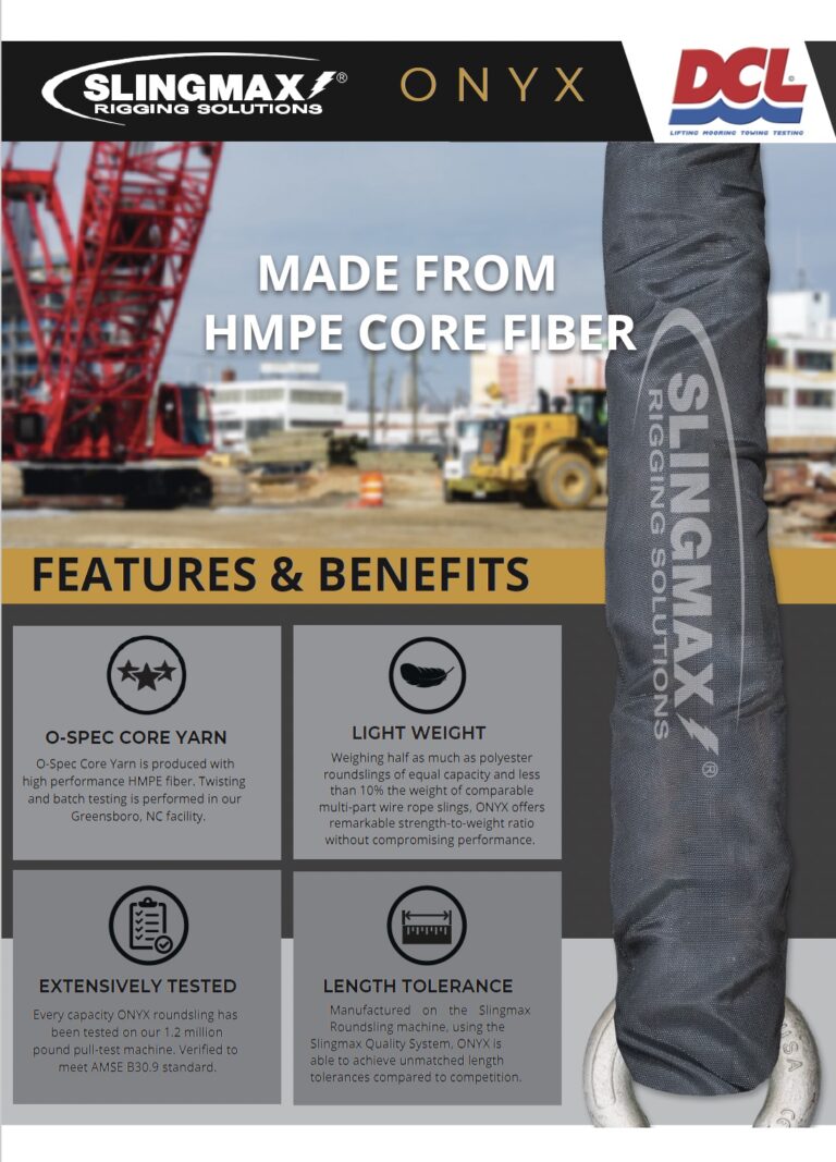 Read more about the article Onyx™ High Performance Round Sling from Slingmax
